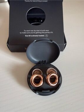 Open Box Loop Experience 2 Ear Plugs Rose Gold Noise Cancelling